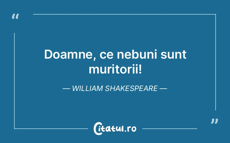 Citat William Shakespeare - citate femei