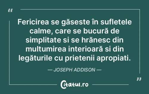 Citat Fericire - Citatul.ro