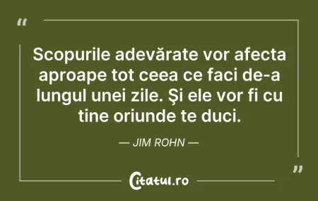 Citeste si: Scopurile adevărate vor afecta aproape t...