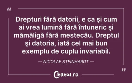 Citeste si: Drepturi fără datorii, e ca şi cum ai vr...