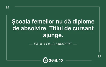 Citeste si: Şcoala femeilor nu dă diplome de absolvi...