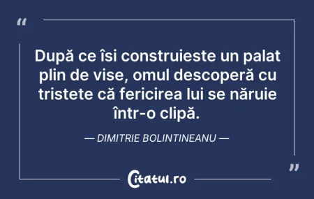 Citeste si: După ce își construiește un palat plin d...