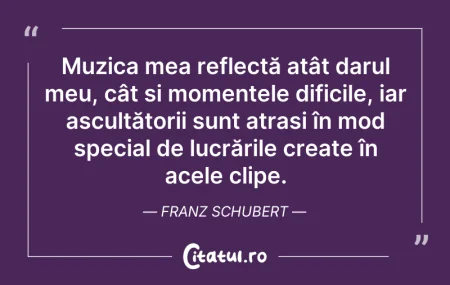 Citeste si: Muzica mea reflectă atât darul meu, cât ...