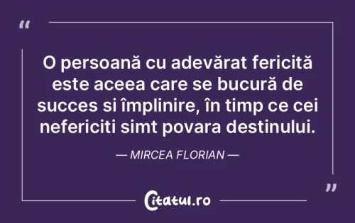 Citat Fericire - Citatul.ro