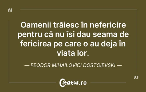 Citat Fericire - Citatul.ro