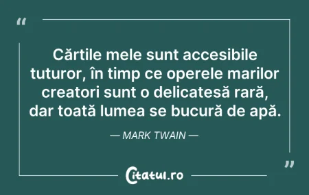 Citeste si: Cărțile mele sunt accesibile tuturor, în...