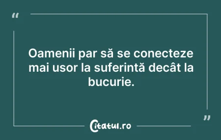 Citeste si: Oamenii par să se conecteze mai ușor la ...