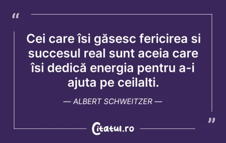 Citeste si: Cei care își găsesc fericirea și succesu...