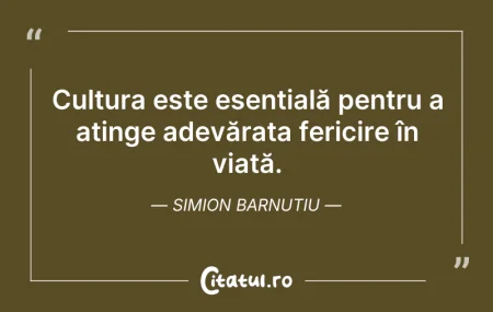 Citeste si: Cultura este esențială pentru a atinge a...