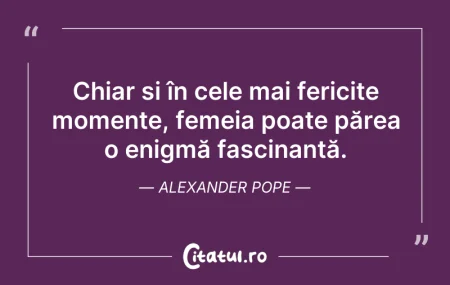 Citeste si: Chiar și în cele mai fericite momente, f...