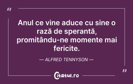 Citeste si: Anul ce vine aduce cu sine o rază de spe...