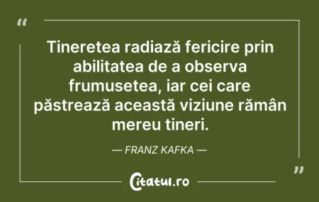 Citeste si: Tinerețea radiază fericire prin abilitat...