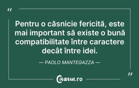 Citeste si: Pentru o căsnicie fericită, este mai imp...