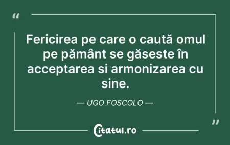 Citeste si: Fericirea pe care o caută omul pe pământ...