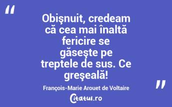 Obişnuit, credeam că cea mai înaltă ... Obişnuit, credeam că cea mai înaltă ...