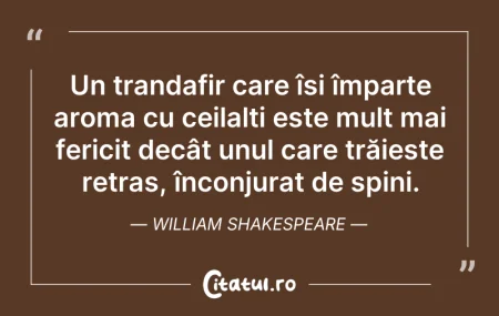 Citeste si: Un trandafir care își împarte aroma cu c...