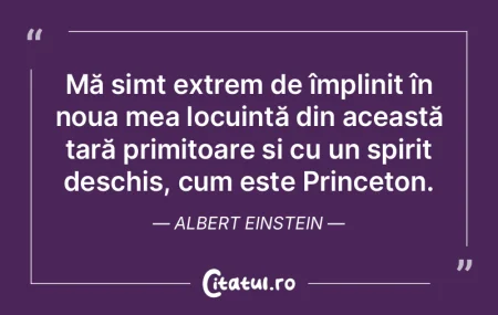 Mă simt extrem de împlinit în noua me...