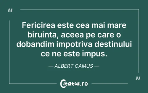 Citat Fericire - Citatul.ro