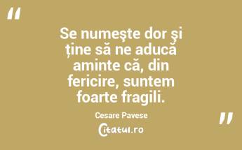 Se numeşte dor şi ţine să ne aducă ...