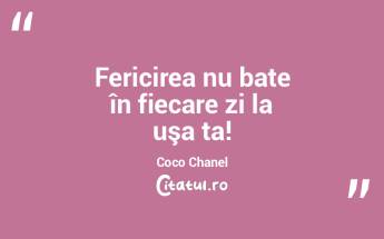 Fericirea nu bate în fiecare zi la uşa... Fericirea nu bate în fiecare zi la uşa...