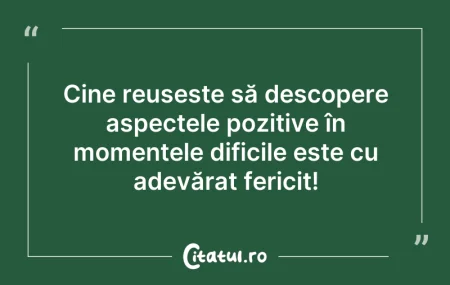 Citeste si: Cine reușește să descopere aspectele poz...