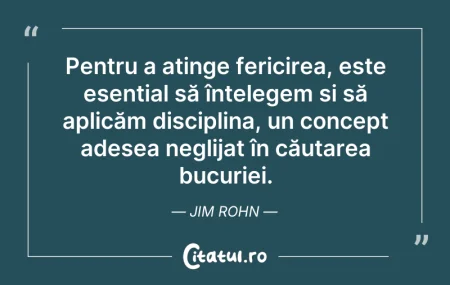 Citeste si: Pentru a atinge fericirea, este esențial...