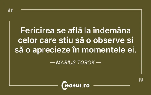 Citat Fericire - Citatul.ro