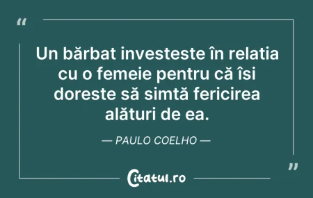 Citeste si: Un bărbat investește în relația cu o fem...