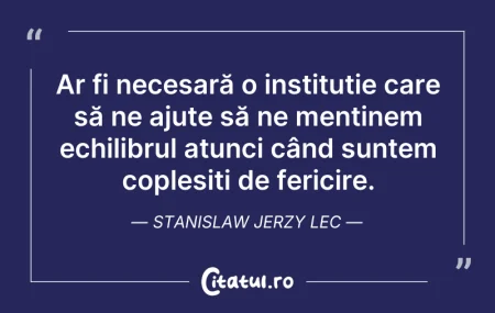 Citeste si: Ar fi necesară o instituție care să ne a...