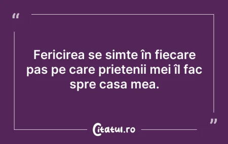 Citeste si: Fericirea se simte în fiecare pas pe car...