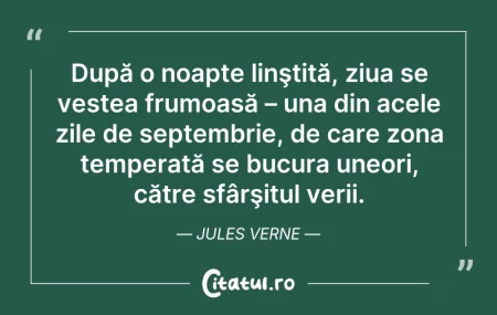 Citeste si: După o noapte linştită, ziua se vestea f...