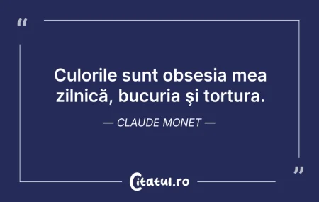 Citeste si: Culorile sunt obsesia mea zilnică, bucur...