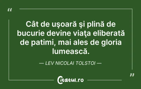 Citeste si: Cât de uşoară şi plină de bucurie devine...