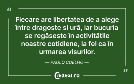 Citeste si: Fiecare are libertatea de a alege între ...