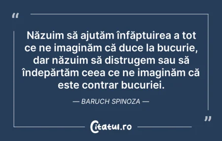 Citeste si: Năzuim să ajutăm înfăptuirea a tot ce ne...