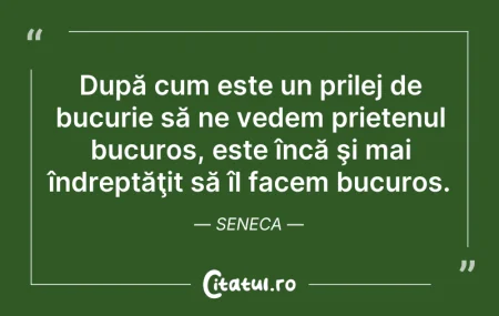 Citeste si: După cum este un prilej de bucurie să ne...