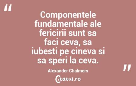Componentele fundamentale ale fericirii ...