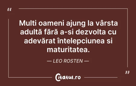 Mulți oameni ajung la vârsta adultă f... Mulți oameni ajung la vârsta adultă f...