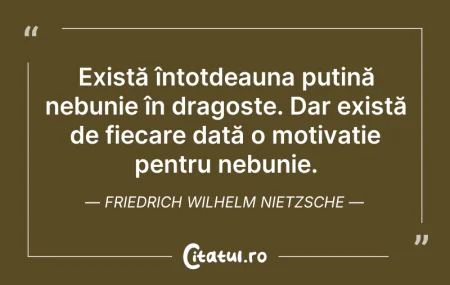 Citeste si: Există întotdeauna puțină nebunie în dra...