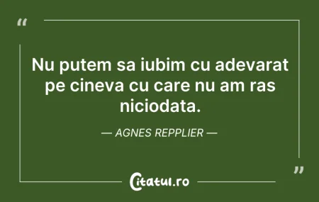 Citeste si: Nu putem sa iubim cu adevarat pe cineva ...