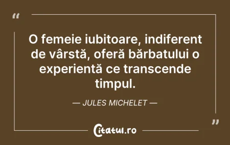 Citeste si: O femeie iubitoare, indiferent de vârstă...