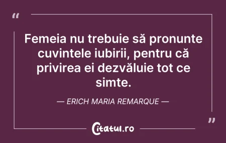Citeste si: Femeia nu trebuie să pronunțe cuvintele ...