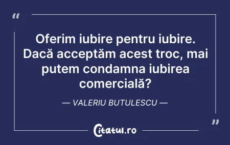 Oferim iubire pentru iubire. Dacă accep... Oferim iubire pentru iubire. Dacă accep...