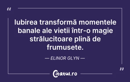 Citeste si: Iubirea transformă momentele banale ale ...