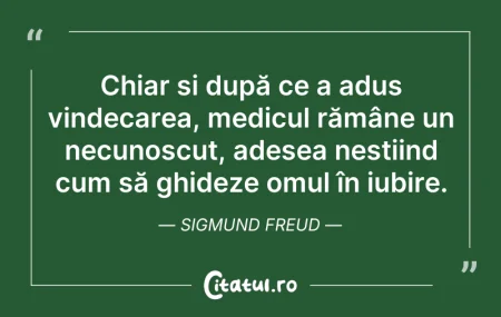 Citeste si: Chiar și după ce a adus vindecarea, medi...