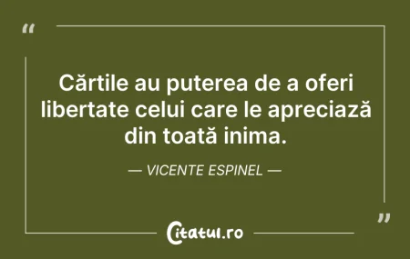 Citeste si: Cărțile au puterea de a oferi libertate ...