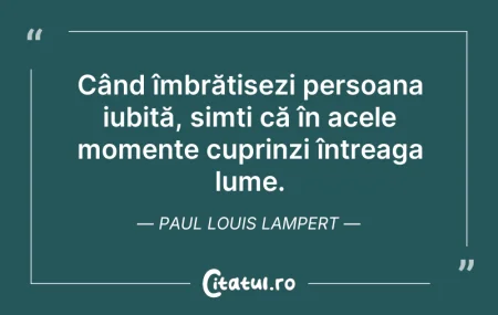 Citeste si: Când îmbrățișezi persoana iubită, simți ...