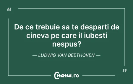 Citeste si: De ce trebuie sa te desparti de cineva p...