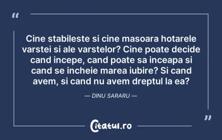 Citeste si: Cine stabileste si cine masoara hotarele...