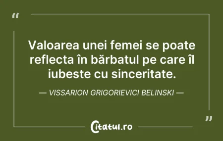 Citeste si: Valoarea unei femei se poate reflecta în...